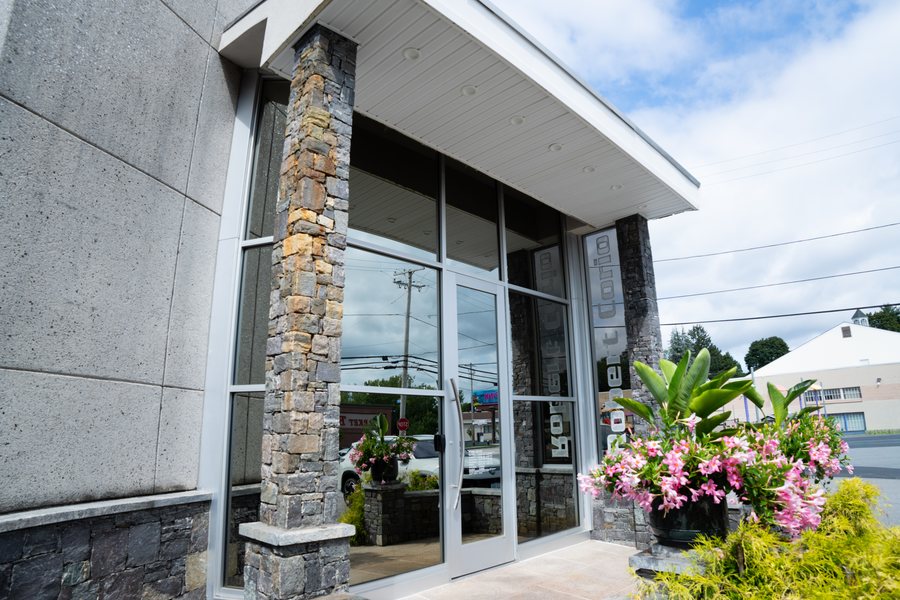 Main entrance of the Robert Corio Designs facility