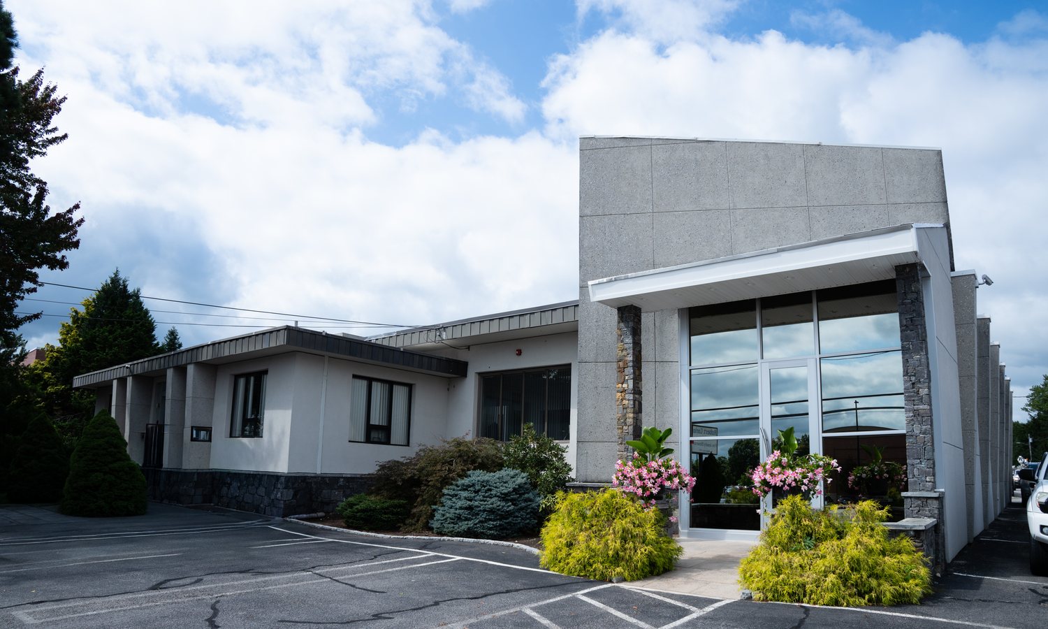 The Robert Corio Designs factory at 1263 Hartford Ave, Johnston RI — now home to New England Colors